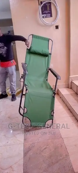 Generic Portable 2in1 Beach Lounge Chair and Camping Chair