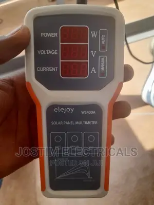 800w Solar Wattage and Voltage Meter