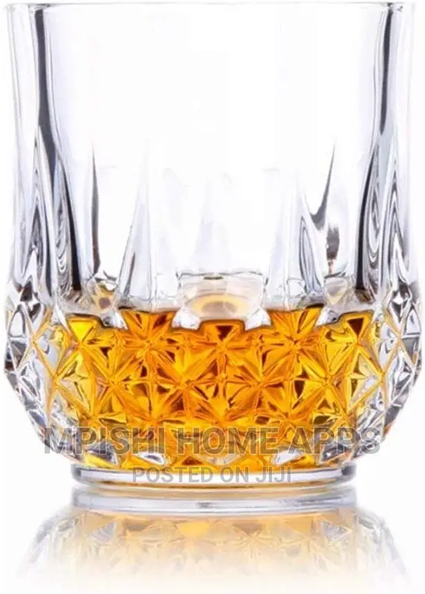 Diamond Crystal Whiskey Glasses