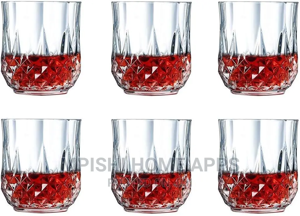 Diamond Crystal Whiskey Glasses