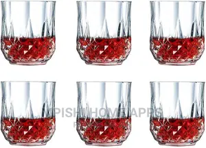Diamond Crystal Whiskey Glasses