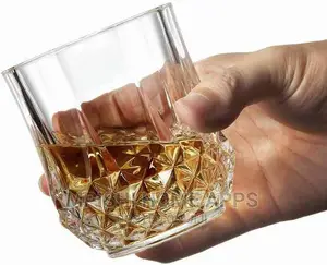 Diamond Crystal Whiskey Glasses
