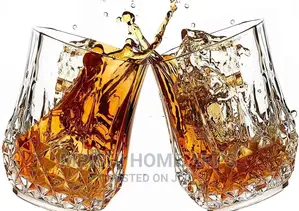 Diamond Crystal Whiskey Glasses