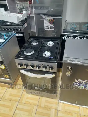 Nunix Four Burner Full Gas - Gas Oven Standing Cooker 