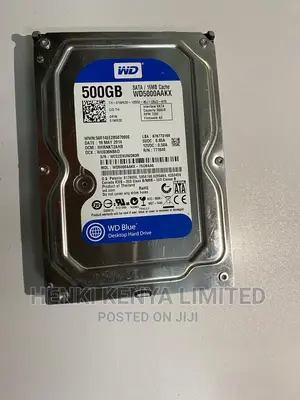 500gb Desktop Internal Hard Drive in Wd Blue