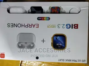 I20 Smartwatch+ Earphone 10 in One