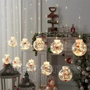 Christmas Ball LED Curtain Light String