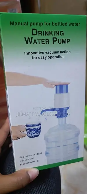 Manual Pump/Handpress Water Dispenser Manual Pump Available