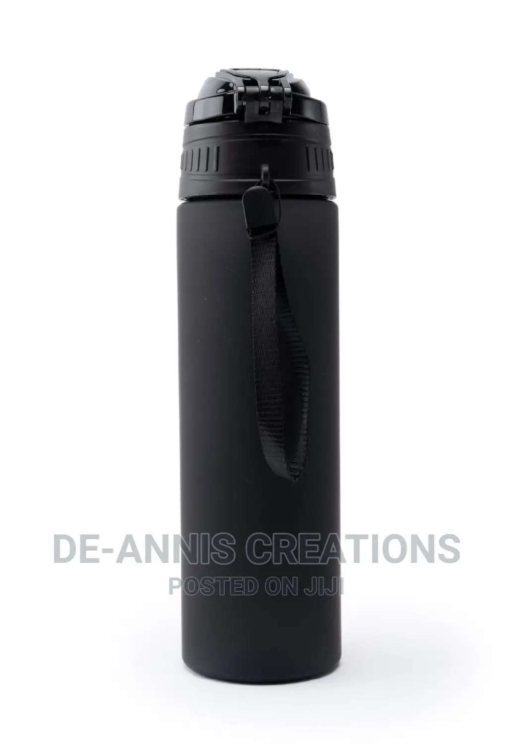 Black ⚫ Plastic Water Bottle