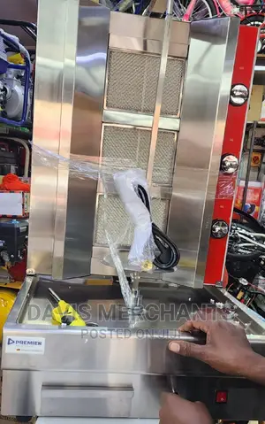 New Improved Gas 3 Burner Shawarma