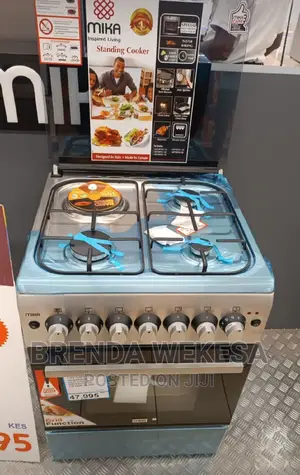 , 3G+1E, Electric Oven, 4F, With Rotisserie, Silver