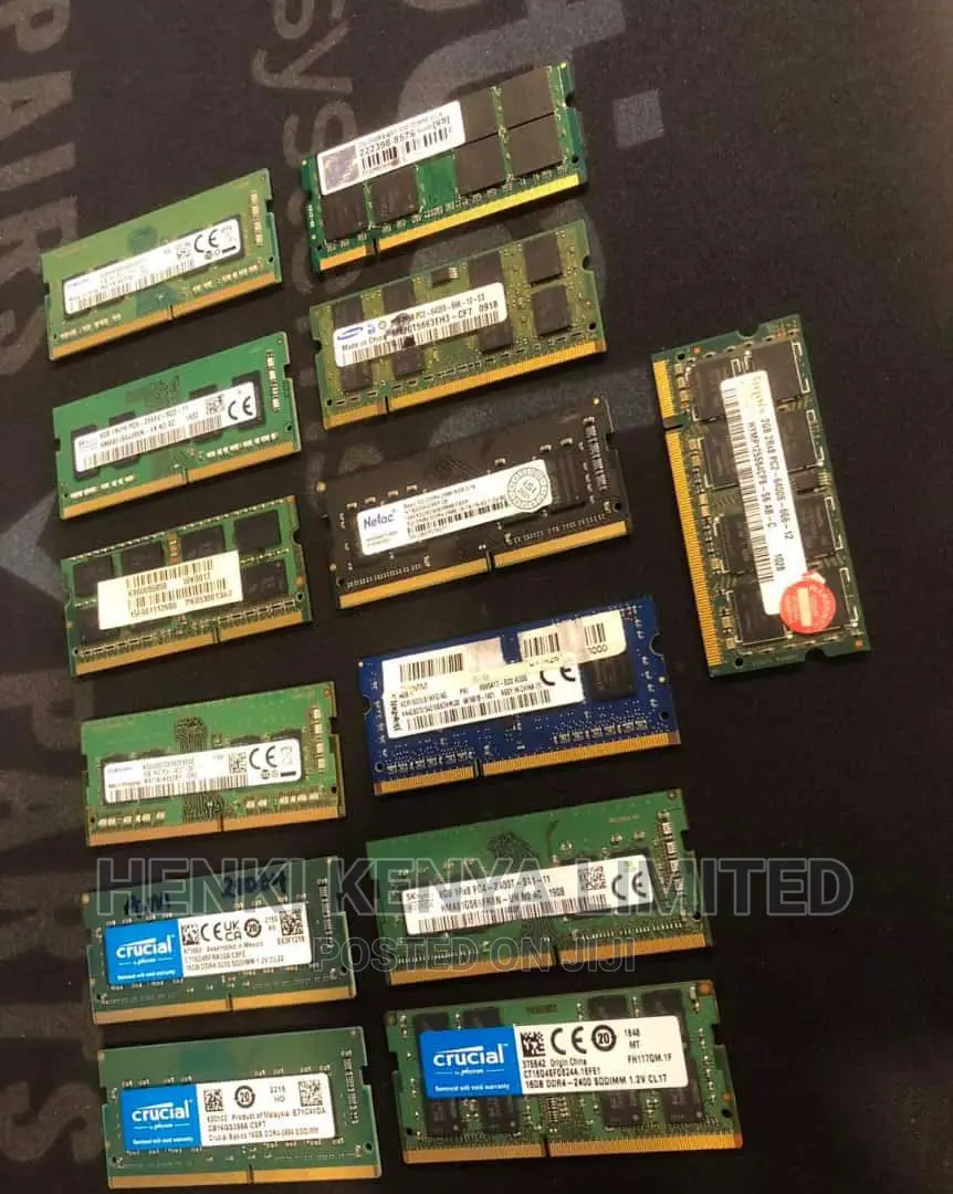 Laptop RAMS in Stock Now All Types and Sizes Available