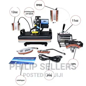 Heat Transfer Machine Heat Press Machine 20x30 4 X 6 Tag And