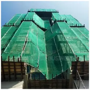 Safety Construction Nets. Green in Color
