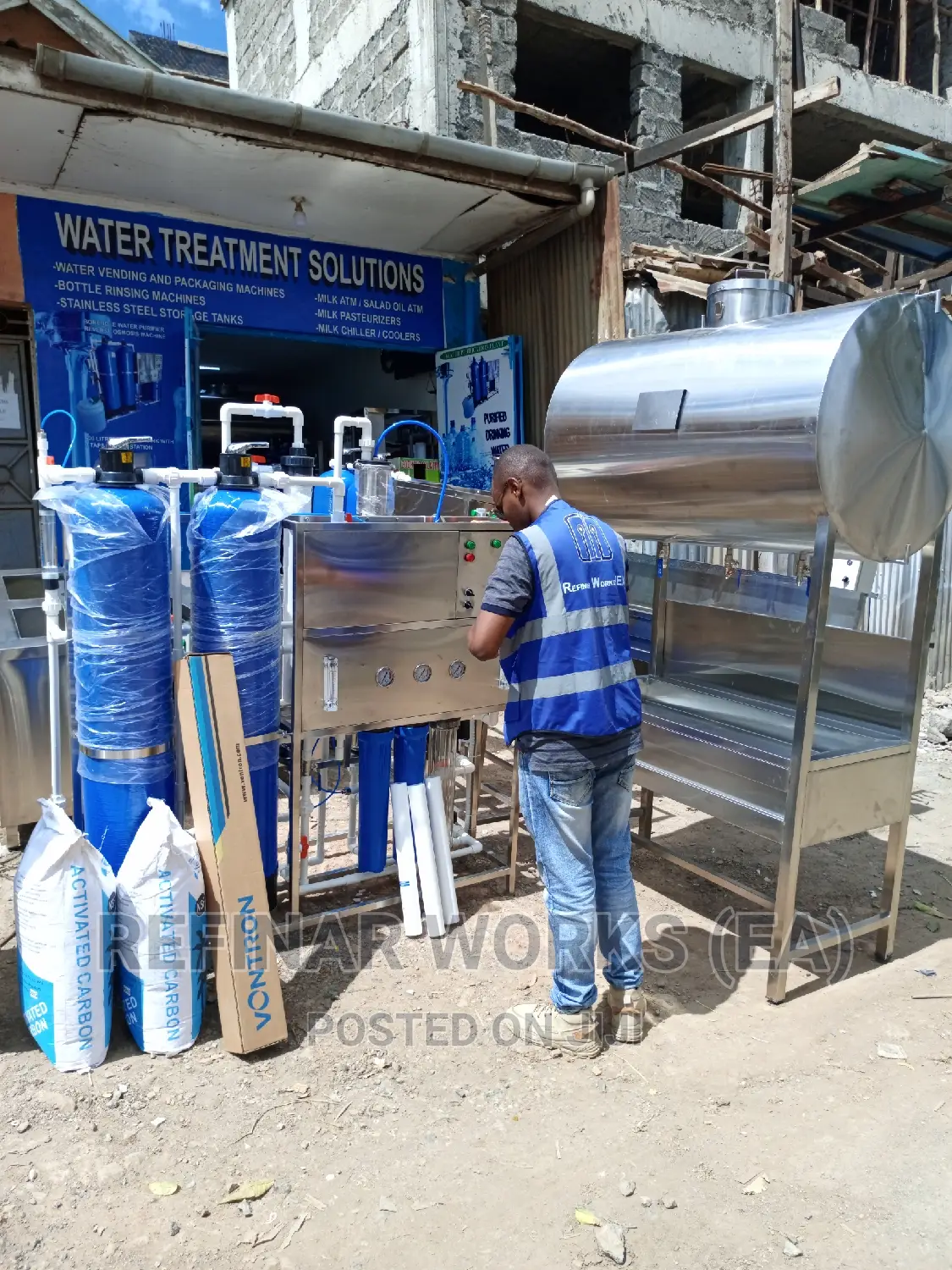 All Types Of Water Purification Machines