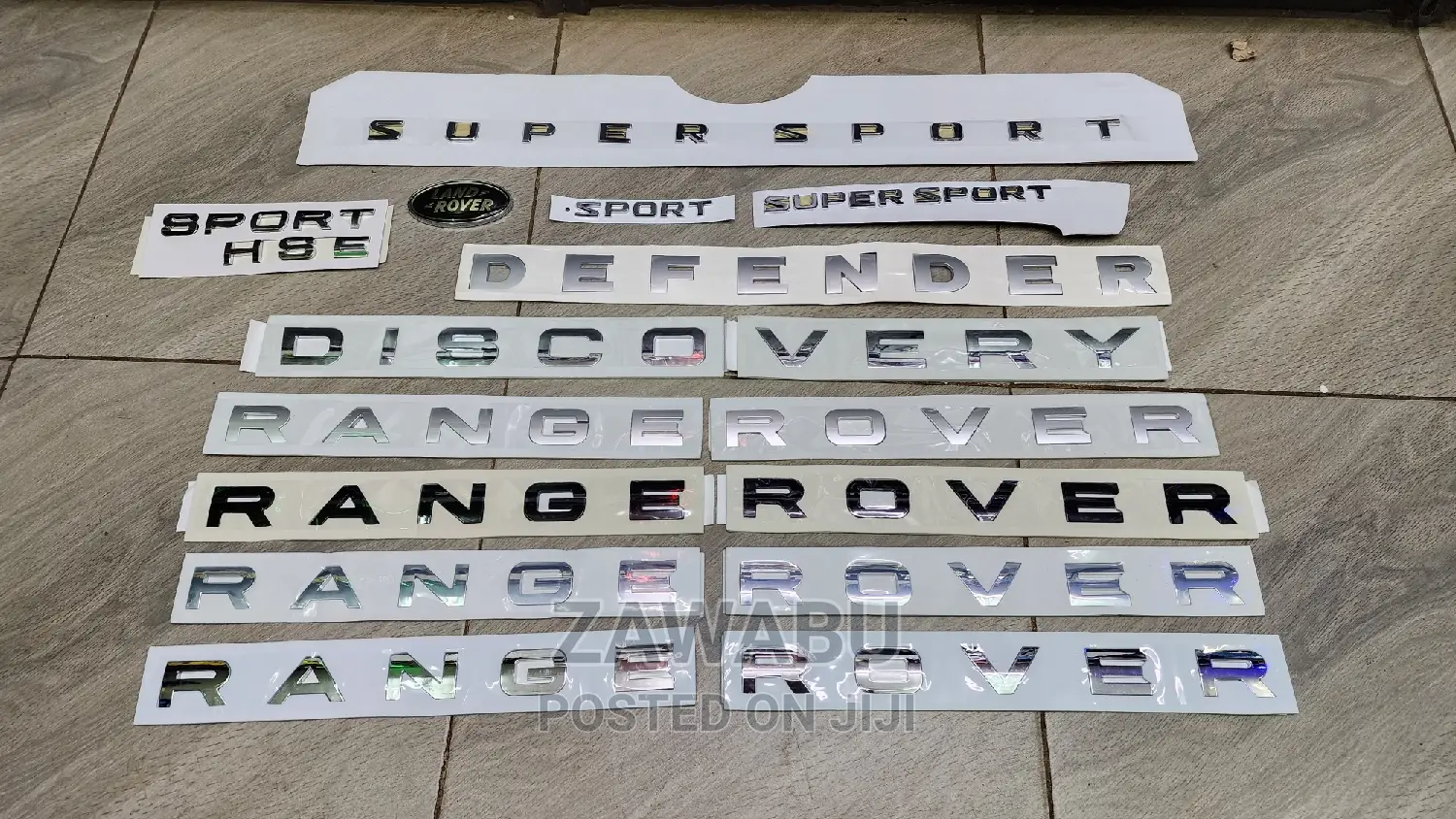 RANGE ROVER Emblems Logos