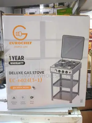 Eurochef 3+1 Cooker With Shelves Available