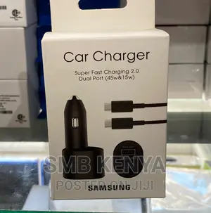 Samsung 45W Usb C Super Fast Charger (Dual Slot)