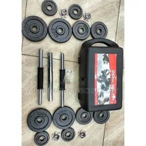 Adjustable Chrome Dumbbells Set With Carry Case Sets 20kg