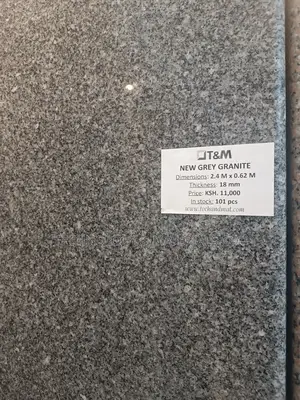 New Grey Granite Kitchentop