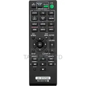 Sony Home Theatre Remote Control