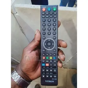 Vitron Digital Tv Remote Control Black