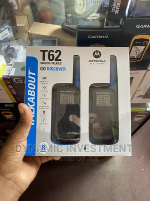 Motorola Talkabout T62 Azul Walkie Talkies 8km 16 Canales