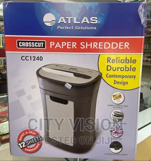 Atlas Shredder Cc1240 12sheets Cross Cut ! Cc1240 Shredder,