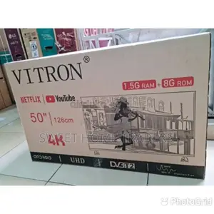 Vitron 50" Inch Frameless UHD Android TV BLUETOOTH