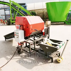 Corn Silage Hay Straw Press Packing Baling Machine