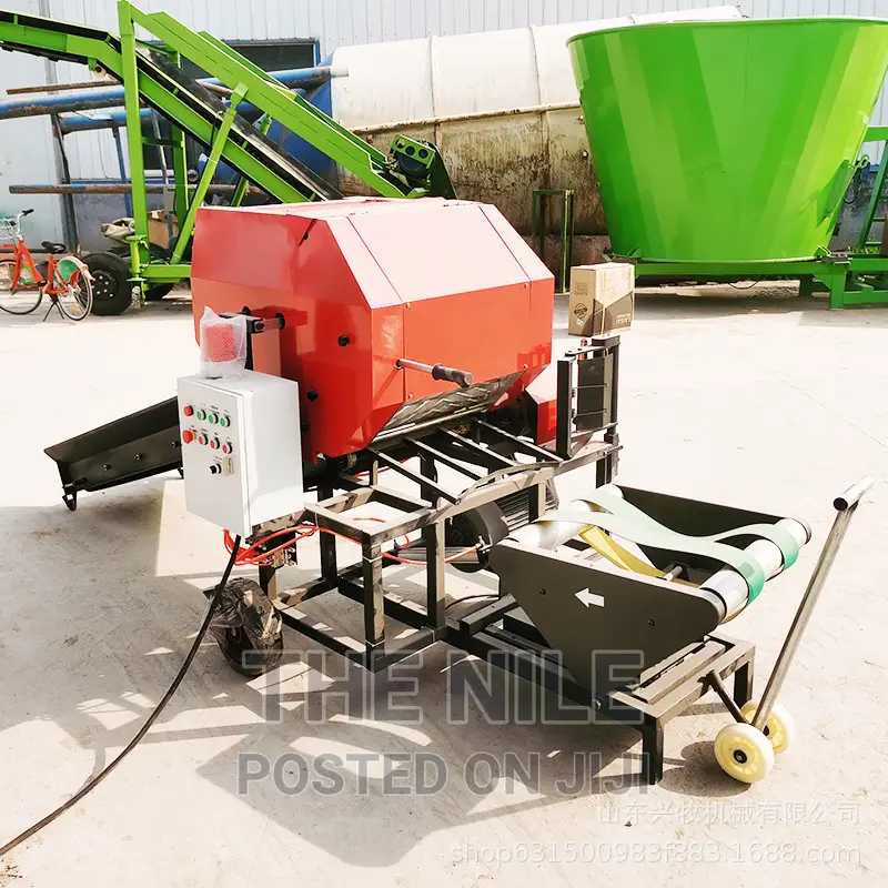 Corn Silage Hay Straw Press Packing Baling Machine