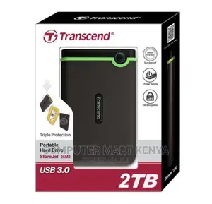 Transcend External HDD 2TB - Iron Grey