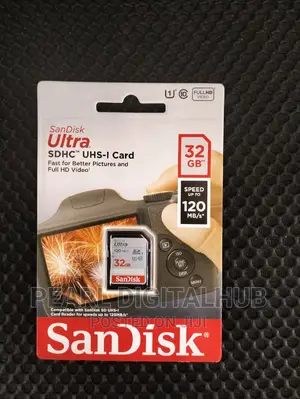 Ultra 32gb 120mbs Sandisk