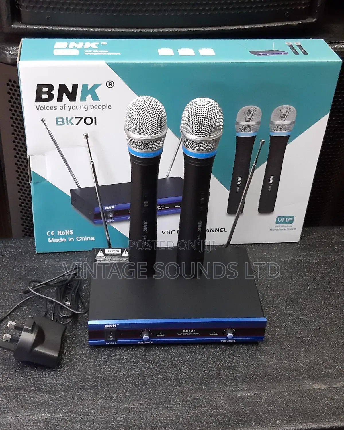 Bnk Wireless Microphone Bk701model