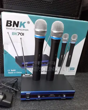 Bnk Wireless Microphone Bk701model