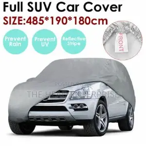 Silver Waterproof Anti Snow Protection Car Cover