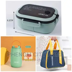 3 in 1 Microwavable Lunch Combo Set
