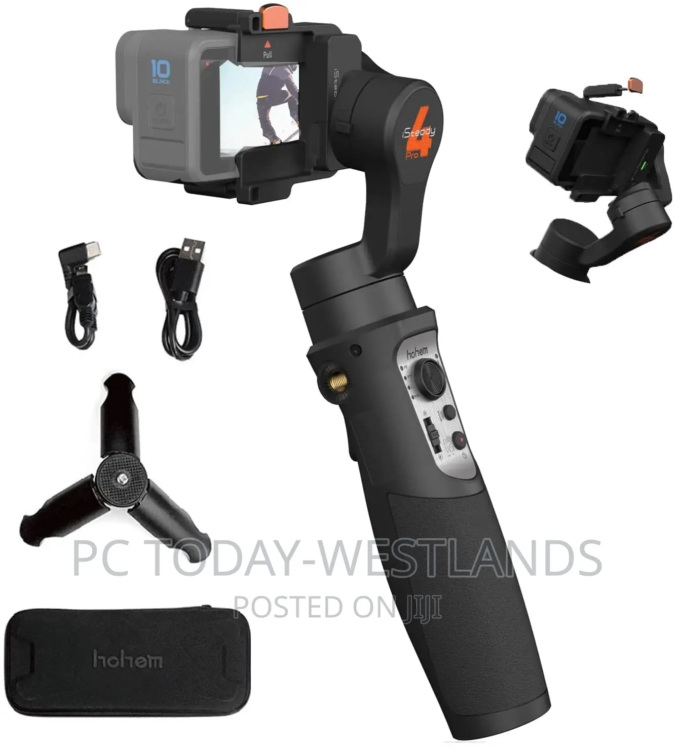 Hohem Isteady Pro Splash Proof 3-Axis Handheld Action Camera
