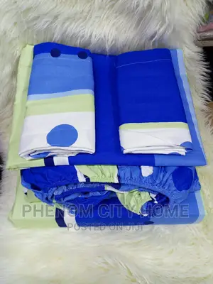 Cotton Bedsheets 5in 1 With Matress Cover