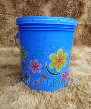 20L Paint Bucket Decorated.