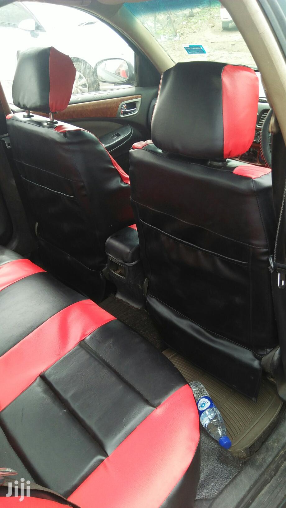 Cool Black And Red Seat Covers
