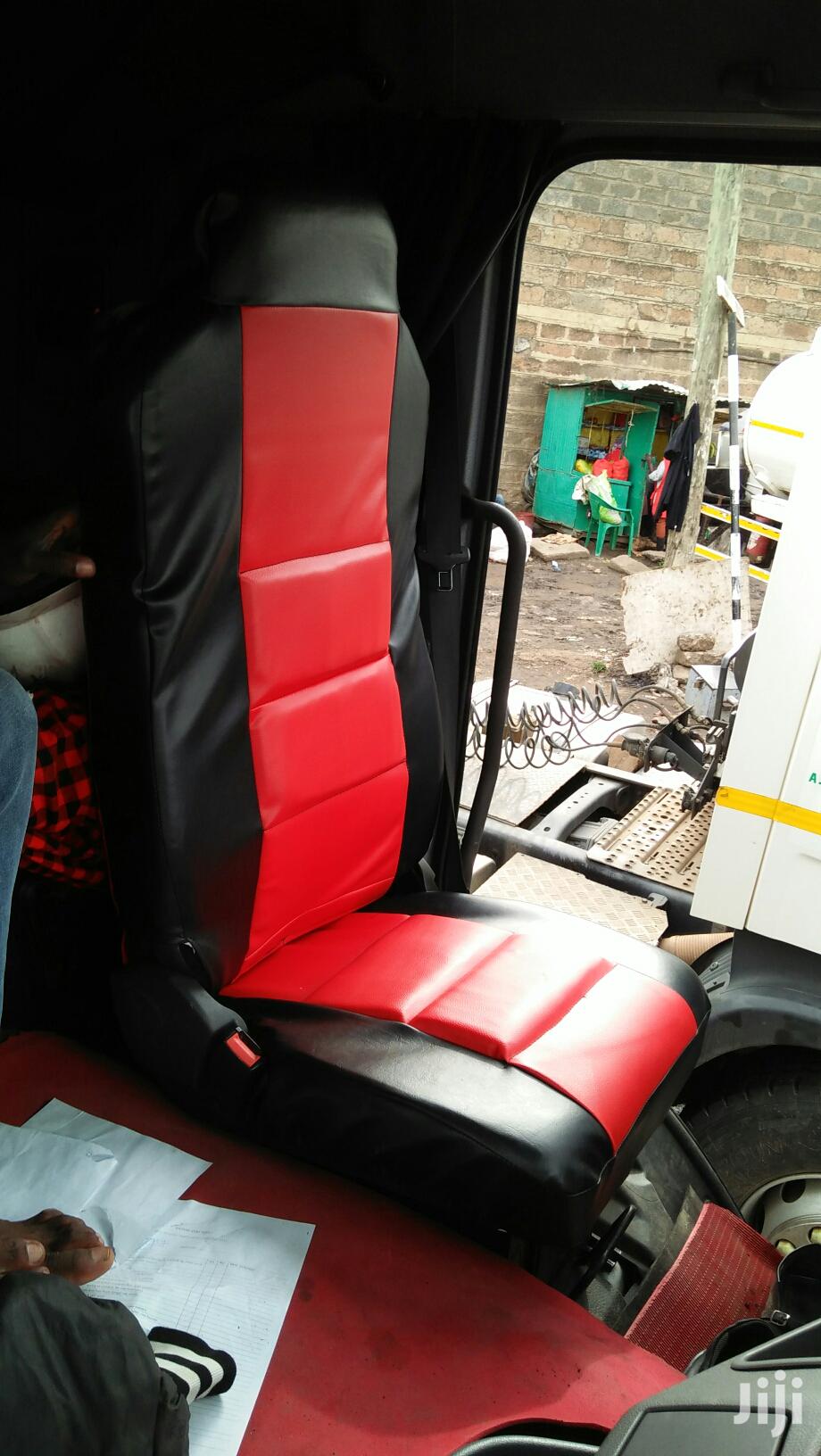 Cool Black And Red Seat Covers