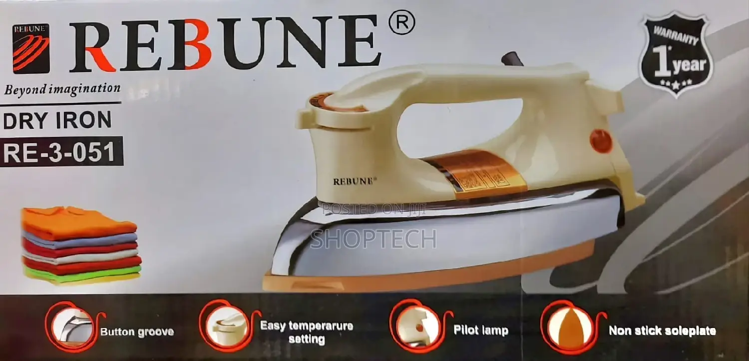 *Rebune Heavy Duty Dry Iron Box