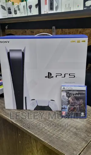 Ps5 Standard Edition New With Assassins Creed Mirage (New)