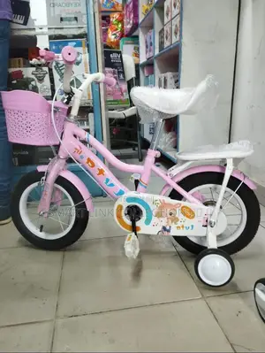 Size 12 Light Pink Bicycle