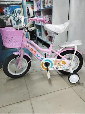 Size 12 Light Pink Bicycle