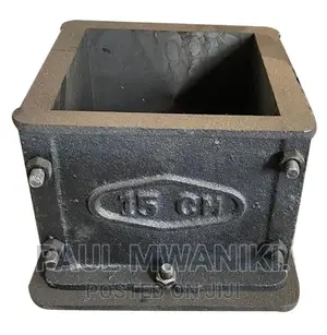 Cast Iron Cube Mould, Size: 15 X 15 Cm(150mm Cubic)