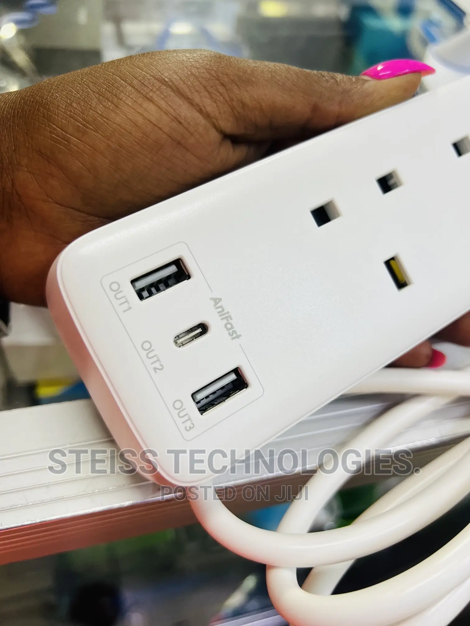 Oraimo Anifast Extension Cables.