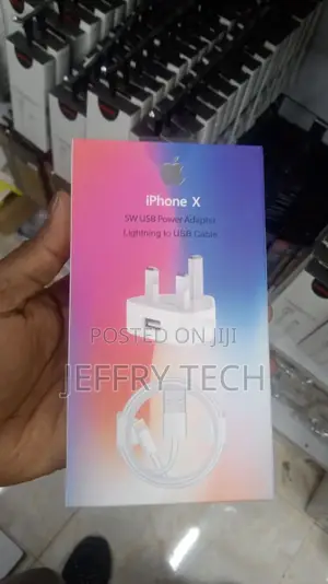 iPhone X 5W USB Power Adapter Lightning to USB Cable ( 3 PIN