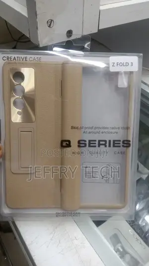 Samsung Galaxy Z Fold 3 Bracket Stand Case Cover With S